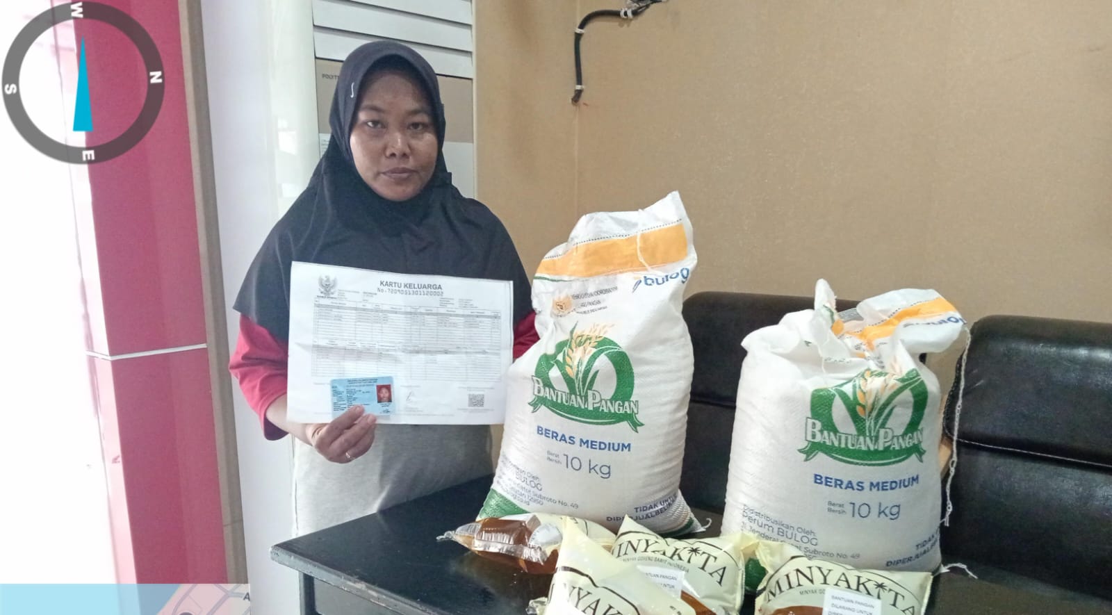Penyerahan Bantuan Sembako